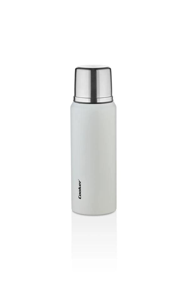 1 Litre Çift Katlı Çelik Termos-24 Saat Sıcak, 48 Saat Soğuk,(Kamp, Piknik, Ofis, Seyahat) - Image 1