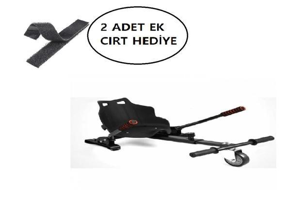 Tüm Modeller Ile Uyumludur Siyah Hoverkart Elektrikli Kaykay Hoverboard Aparatı(2 Adet Yedek Cırt Hediye) - Image 1