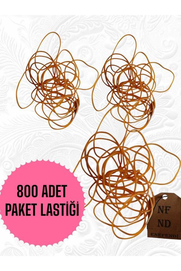 Enefendi 800 Adet Paket Ambalaj Lastiği Para Ve Çok Amaçlı Kullanım İçin Lastik 70 Mm - Image 1