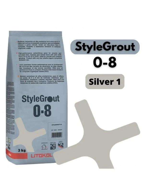 STYLEGROUT 0-8 SILVER 1 DERZ DOLGU 3 KG - Image 1