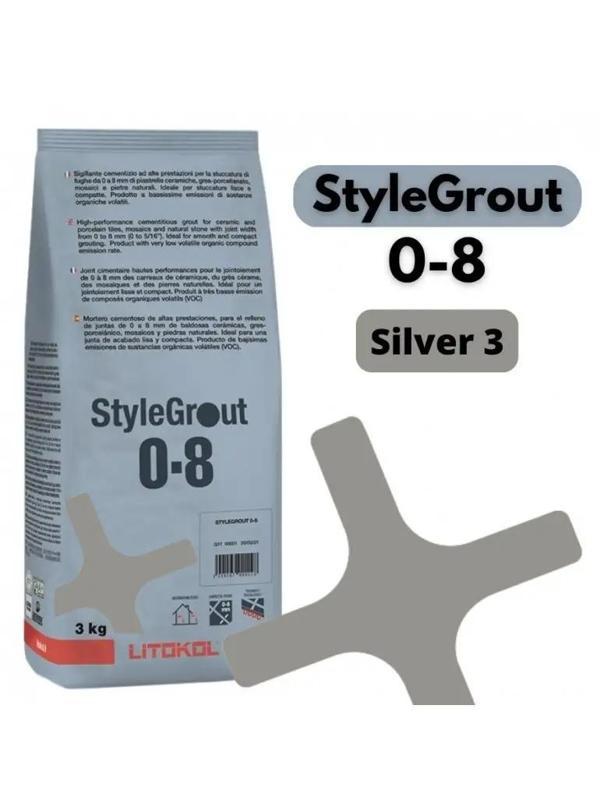STYLEGROUT 0-8 SILVER 3 DERZ DOLGU 3 KG - Image 1