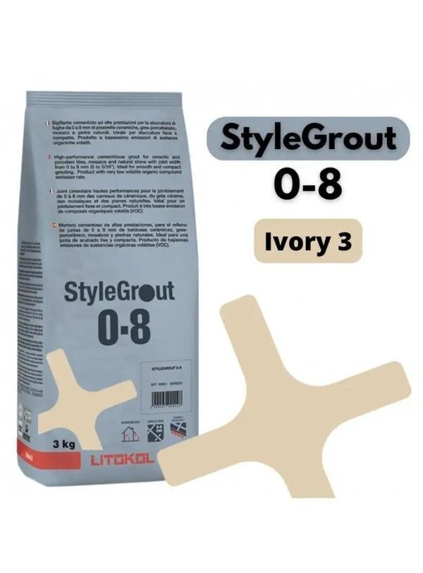 STYLEGROUT 0-8 IVORY 3 DERZ DOLGU 3 KG - Image 1