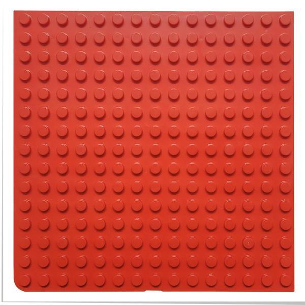 Yapı Blokları Kırmızı Zemin 24,5 x 24,5 CM Dplo Blok Uyumlu - Image 1