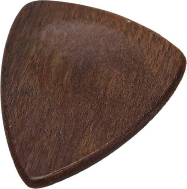 Donizetti Profesyonel Ahşap Gitar Ukulele Penası Wooden Guitar Picks Ceviz Ağacı - Image 1