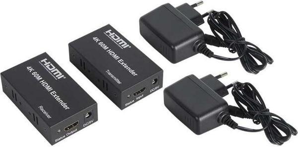 Vcom DD471 Hdmi RJ45 4K@30HZ Extender Metal 60m Uzatıcı - Image 1