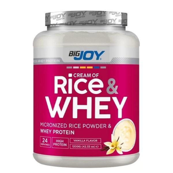 BigJoy Cream of Rice + Whey 1200g – Vanilya - Image 1