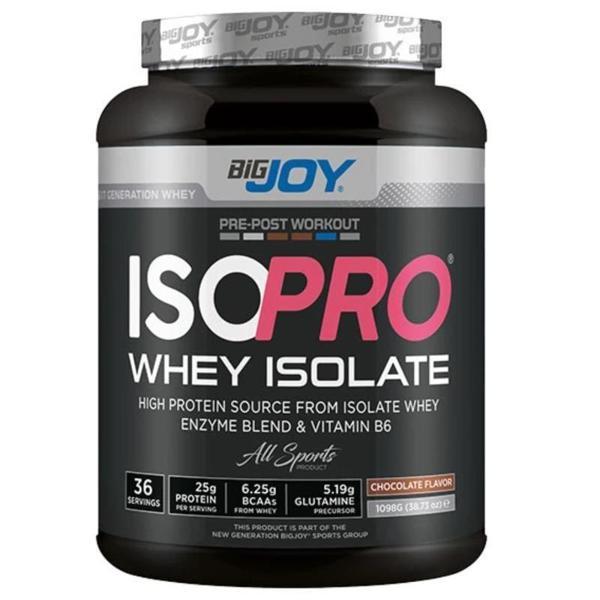 Bigjoy Sports Isopro Whey Isolate Çikolata 1098g 36 Servis - Image 1