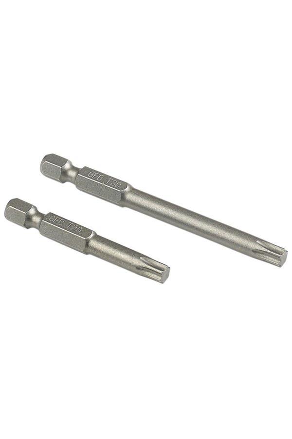 Gfb 2524 Yuvarlak Tork T30x150 Mm Tork Bits Uç - 10 Adet - Image 1