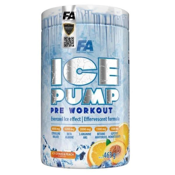 Fa Nutrition Ice Pump Pre Workout 463gr Şeftali - Image 1