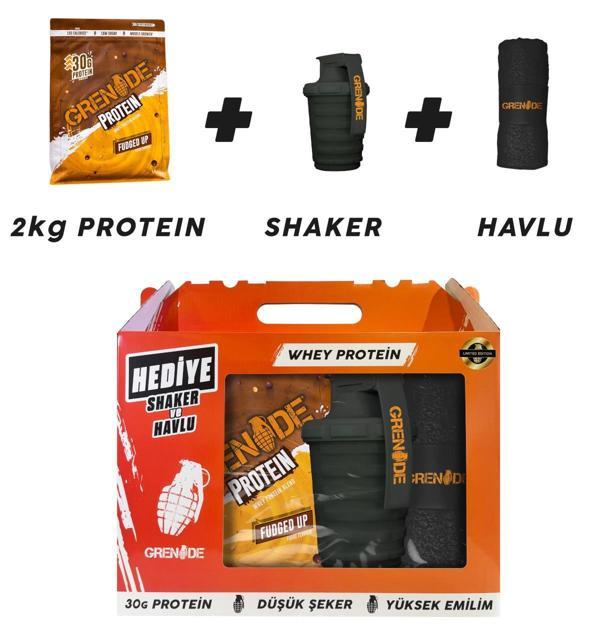 Grenade Whey Protein 2000 Gr Fudge - Image 1