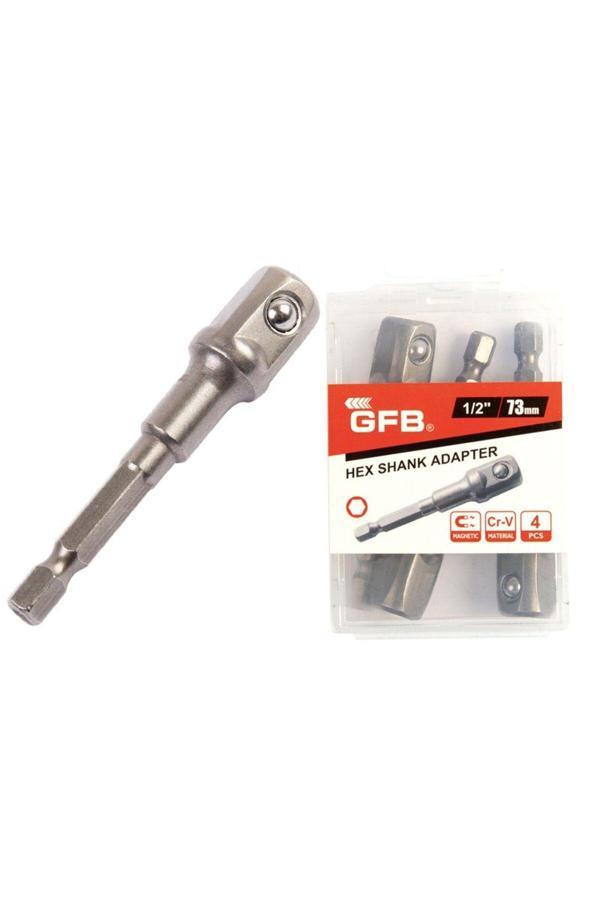 Gfb 2565 Hex 1/2x73 Lokma Adaptörü - 4 Adet - Image 1