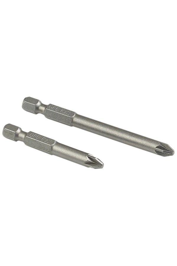 Gfb 2518 Yuvarlak Pozi PZ2x150 Mm Yıldız Bits Ucu - 10 Adet - Image 1
