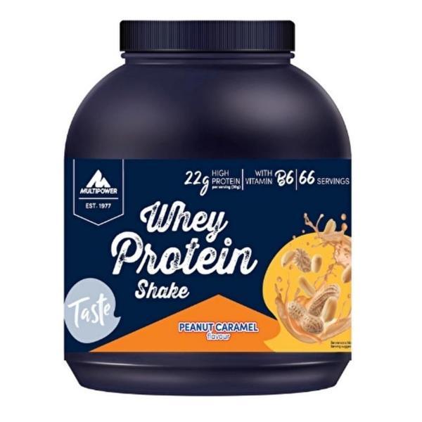 Multipower Whey Protein Shake 2000g Yer Fıstığı & Karamel - Image 1