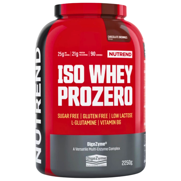 Nutrend Iso Whey Prozero 2250 g Çikolata - Image 1