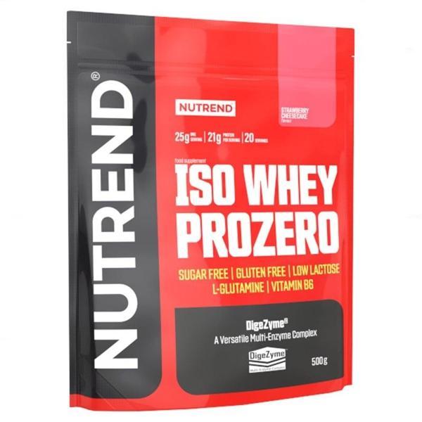 Nutrend Iso Whey ProZero Isolate 500 gr Çilek Cheesecake - Image 1