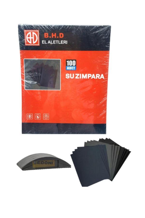 Bhd Su Zımpara 60 Kum 100 Adet Ve Zımpara Takozu - Image 1