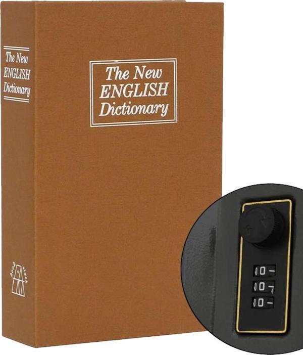 MÜHLEN Secret Safe 265 En Büyük Boy Kitap Şekli Gizli ve Şifreli Para ve Değerli Eşya Kasası - Image 1
