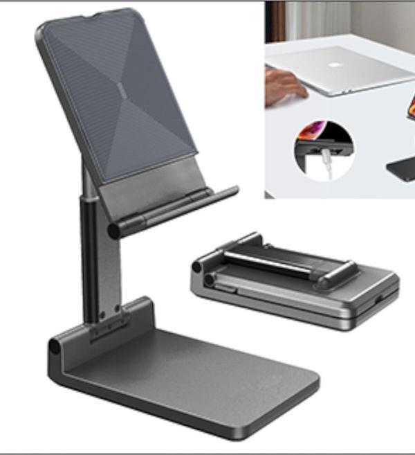 Mühlen T43 Ayarlanabilir Ergonomik Telefon Tablet Standı Black - Image 1