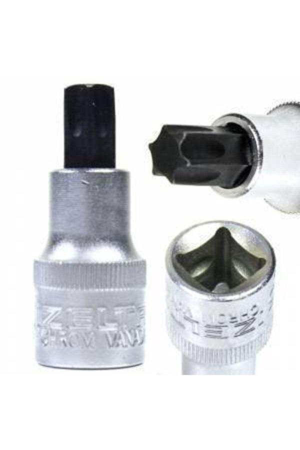 İzeltaş 1/2 Lokmalı Star Torx Uç T40 Kısa Boy 60 Mm - Image 1