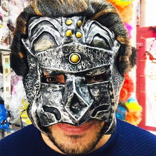 Büro Ev Ofis Etkinlik Gösteri Gladyatör Kostüm Maskesi için Lateks Et Maske - Image 1