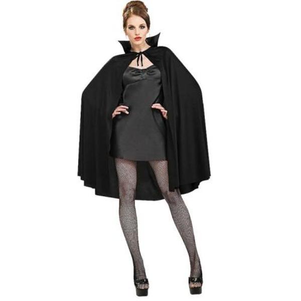 Büro Ev Ofis Etkinlik Gösteri Kostüm Pelerini için 90CM Siyah Yakalı Halloween Pelerini - Image 1
