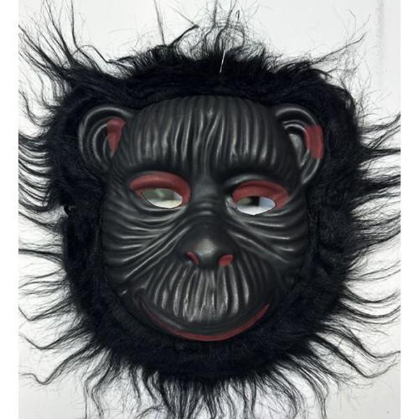 Büro Ev Ofis Etkinlik Gösteri Maymun Kostümü için Orangutan Goril Stil Siyah Maske - Image 1