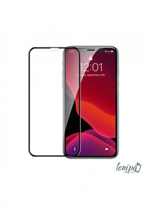 Iphone 12  Tam Kaplayan Kırılmaz Cam Koruyucu 5d 9d Siyah - Image 1