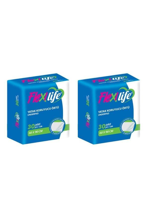 Flexilife Yatak Koruyucu Örtü 60x90 30'lu 2 paket / 60 adet - Image 1