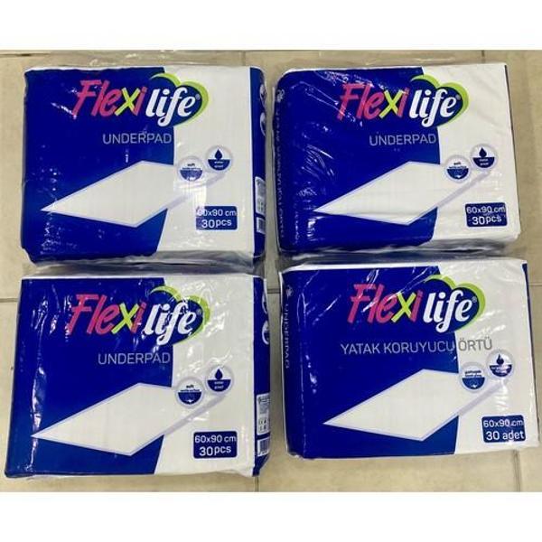 Flexilife Yatak Koruyucu Örtü 60x90 30'lu 4 paket / 120 adet - Image 1