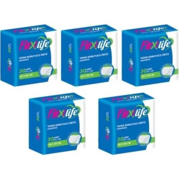 Flexilife Yatak Koruyucu Örtü 60x90 30'lu 5 paket / 150 adet - Image 1