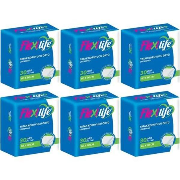 Flexilife Yatak Koruyucu Örtü 60x90 30'lu 6 paket / 180 adet - Image 1