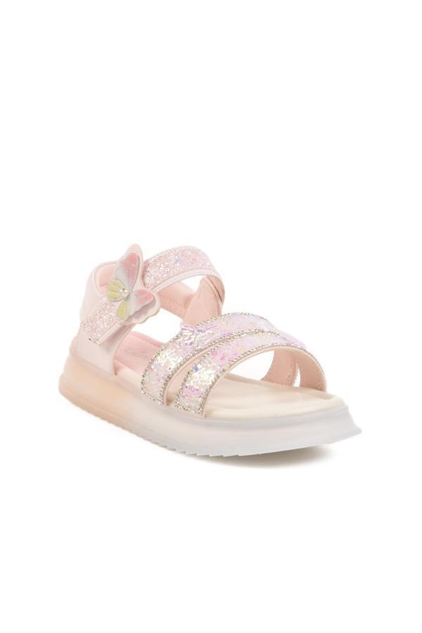 Pembe Tekstil Çocuk Sandalet 25Y600  F - Image 1