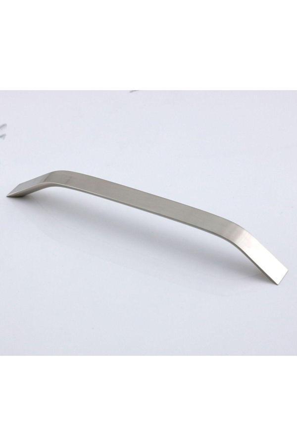 Reis Kulp Eko Şahin Alüminyum Metal Lüks Modern Mobilya Çekmece Mutfak Dolabı Kulpu İnox 192 mm - Image 1