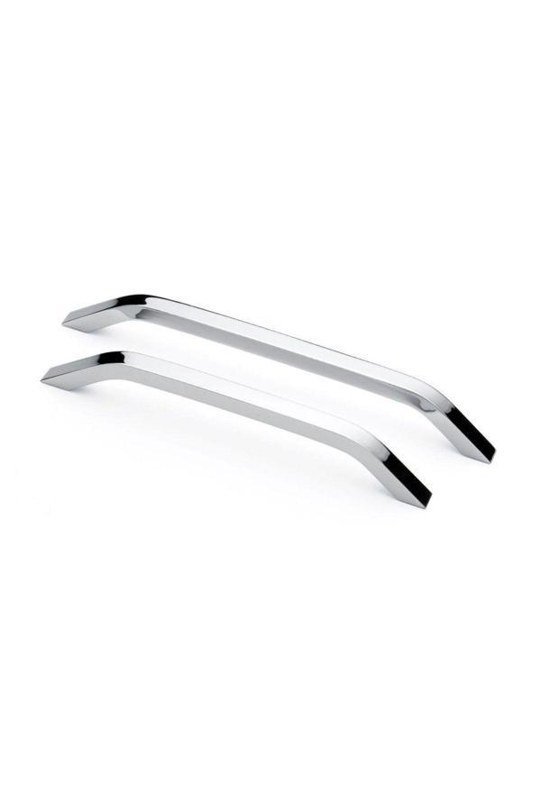 Reis Kulp İdil Alüminyum Metal Lüks Modern Mobilya Çekmece Mutfak Dolabı Kulpu Krom 160 mm - Image 1