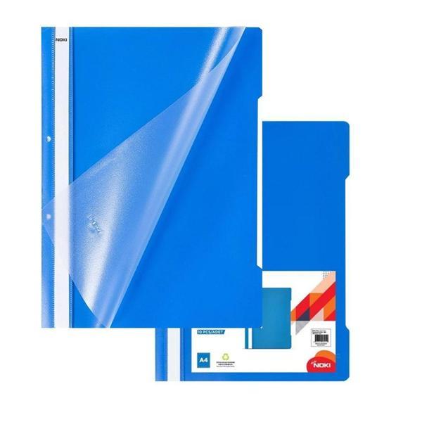 Mavi Telli Dosya Eco Noki Telli Dosya Mavi Renk 50 li 1 Paket - Image 1