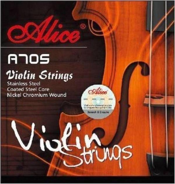 Alice A-705 Chrome Keman Teli Set - Image 1