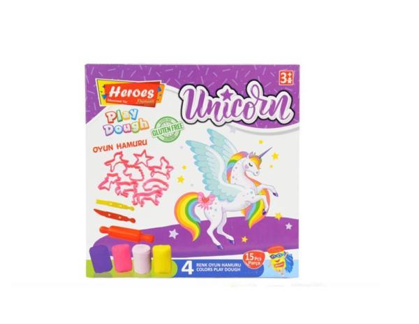 Oyun Hamuru Kalıbı Heroes Unicorn Oyun Hamuru Seti 15 Parça - Image 1