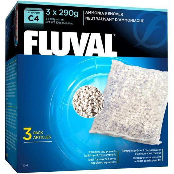 Fluval C4 Ammonia Remover 3x290gr - Image 1