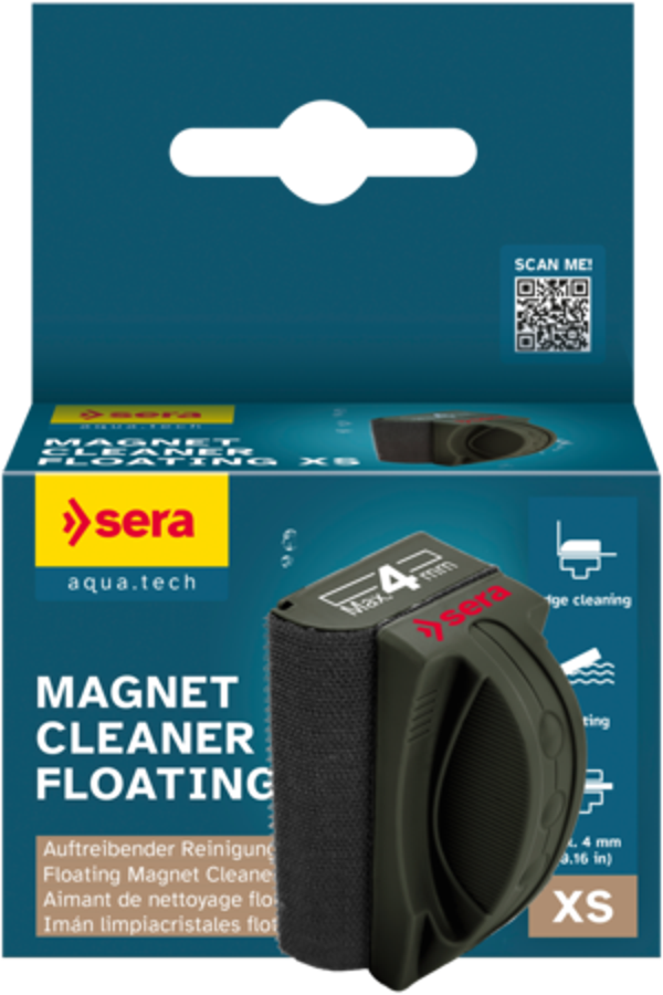 Sera Magnet Cleaner Yüzen Cam Sileceği XS - Image 1