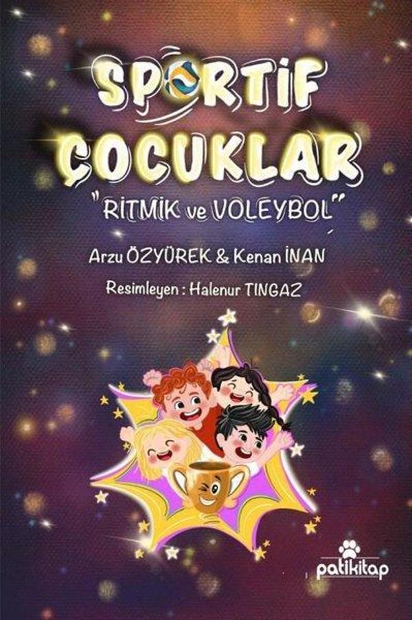 Sportif Çocuklar - Ritmik ve Voleybol - Pati Kitap - Image 1