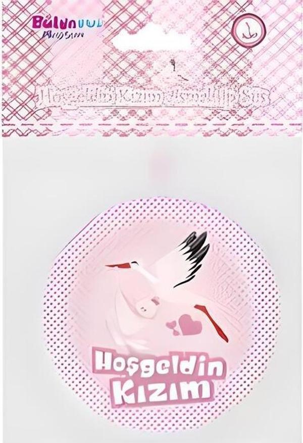 BalonEvi HOŞGELDİN KIZIM ASMALI İP SÜS - Image 1