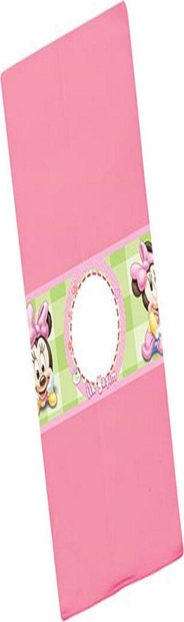 BalonEvi İLK YAŞ PEMBE BABY MINNIE MOUSE PEÇETELİK (20'Lİ) - Image 1