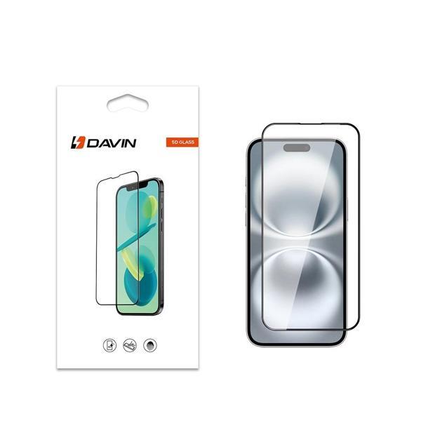Apple iPhone 16 Davin 5D Cam Ekran Koruyucu - Image 1