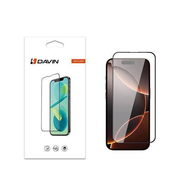 Apple iPhone 16 Pro Max Davin 5D Cam Ekran Koruyucu - Image 1