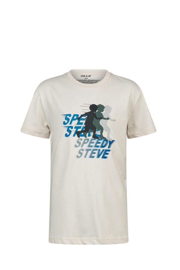 2AS Aja Çocuk Baskılı T-Shirt Kum 210 - Image 1