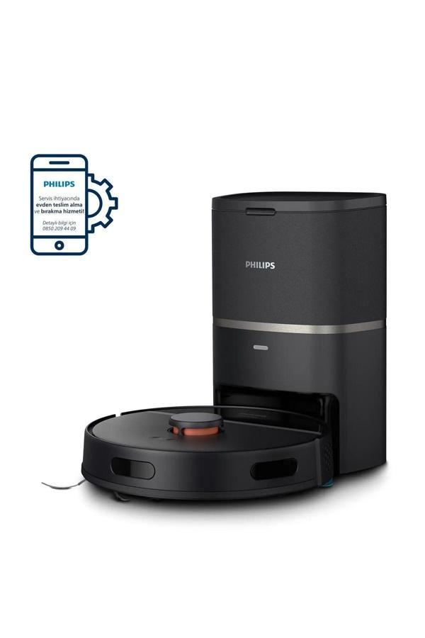 Philips 3000 Serisi Islak Kuru Moplu Siyah Robot Süpürge,4000 Pa, Sert Zemin Ve Halıya Uygun Xu3100 - Image 1