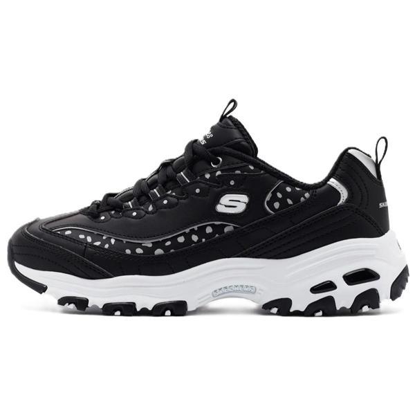 Skechers D'Lites Wildcats Memory Foam Womens Sneaker Black Hafızalı Taban Kadın Günlük Spor Ayakkabı Siyah - Image 1