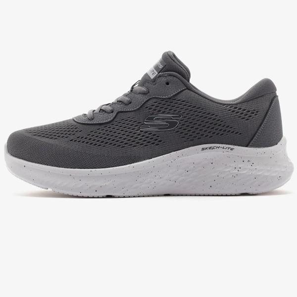 Skechers-Lite-Pro-Broadside Leather Mens Sneaker Nefes Alabilen Erkek Günlük Spor Ayakkabı Gri - Image 1