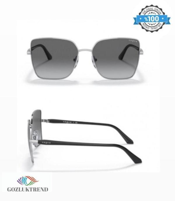 VOGUE KADIN GÜNEŞ GÖZLÜĞÜ  GÜMÜŞ RENGİ  4199S 323/11  58 16 140 - Image 1