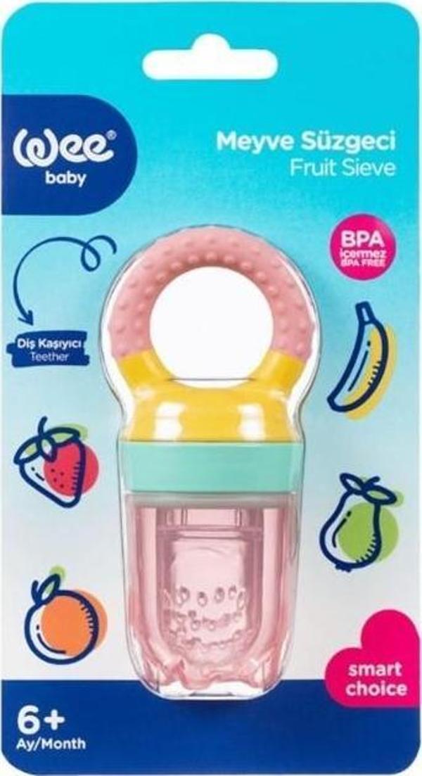 Wee Baby Meyve Süzgeci Pembe - Image 1